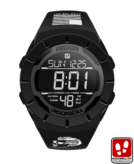 Coliseum Fit™ Phantom Black Digital Watch Casey Patterson Edition