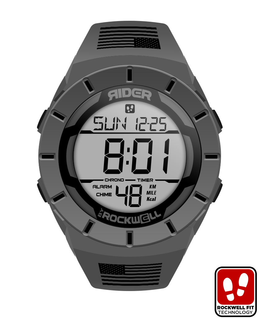 Coliseum Fit Freedom Edition Gray Black Watch Rockwell