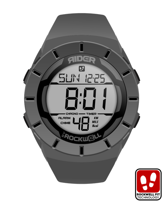 Coliseum Fit™ Gray-Black Durable Watch Rockwell