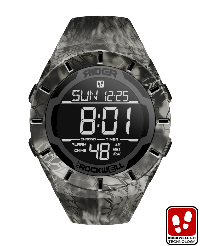 Coliseum Fit Kryptek Raid Digital Watch Rockwell Time