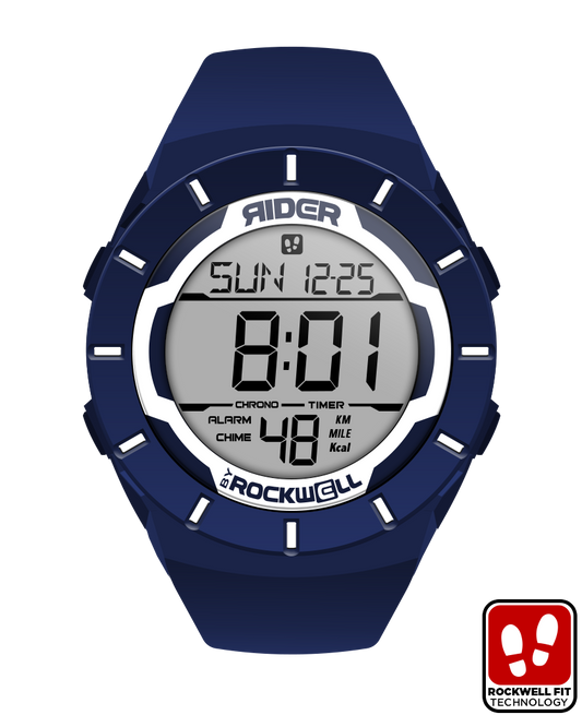 Coliseum Fit™ Navy/White Sport Watch Rockwell