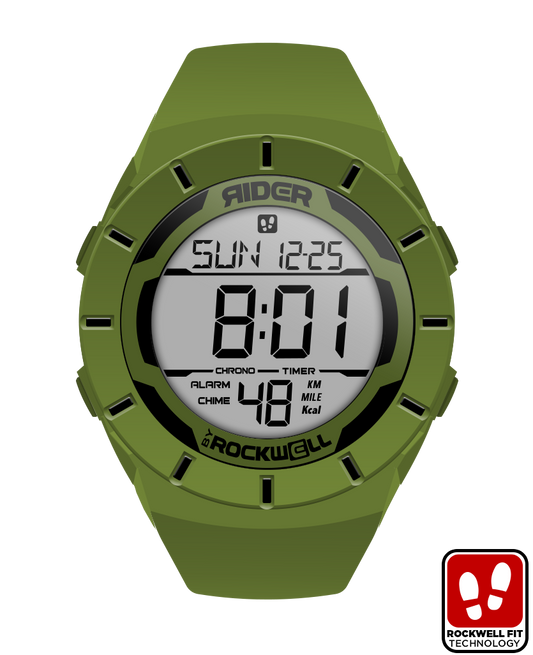 Coliseum Fit™ OD Green/Black Durable Watch Rockwell