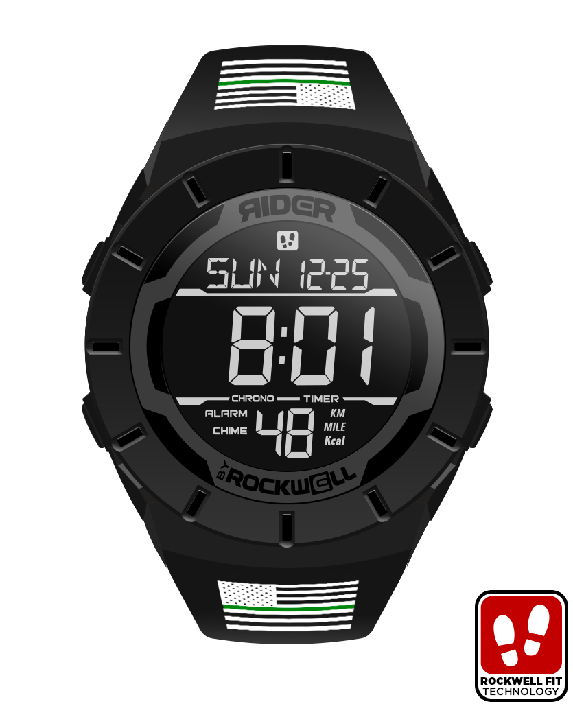 Coliseum Fit™ Thin Green Line Freedom Edition Phantom Black Watch Rockwell