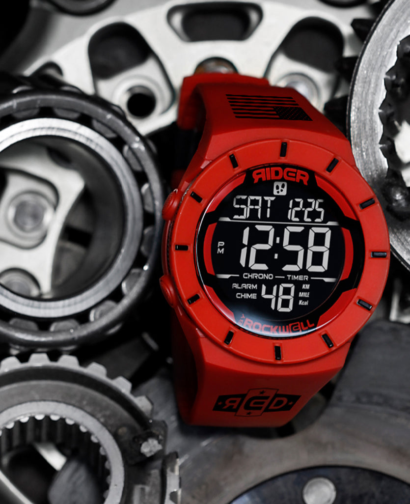 Coliseum Fit R.E.D. Edition Red Black Watch Rockwell Time