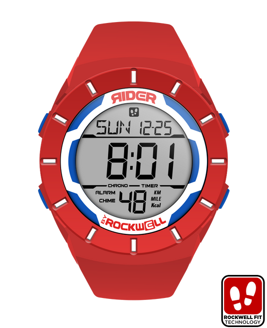 Coliseum Fit Red White Blue Watch Rockwell