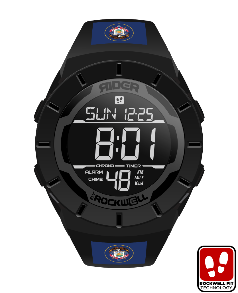 Coliseum Fit Flags of the United States Edition Phantom Black Watch