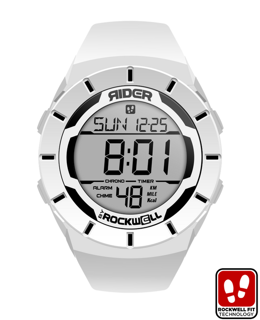 Coliseum Fit™ White-Black Watch Rockwell
