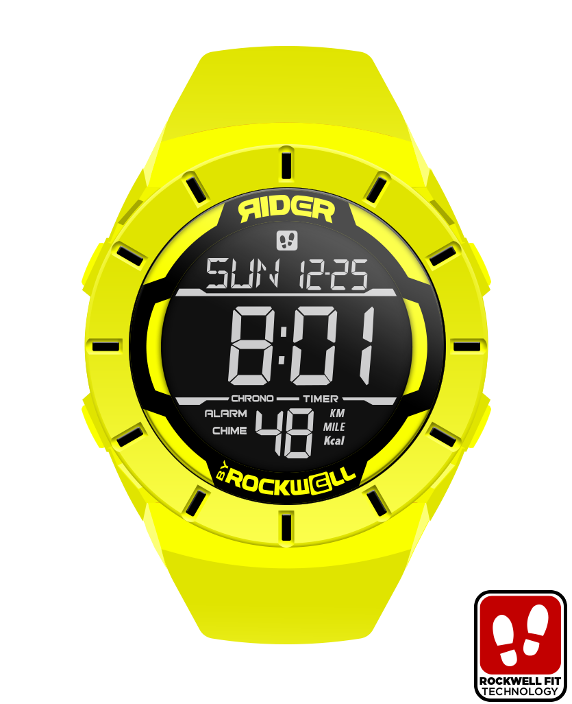 Coliseum Fit™ Yellow-Black Watch Rockwell