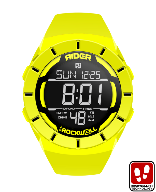Coliseum Fit™ Yellow-Black Watch Rockwell