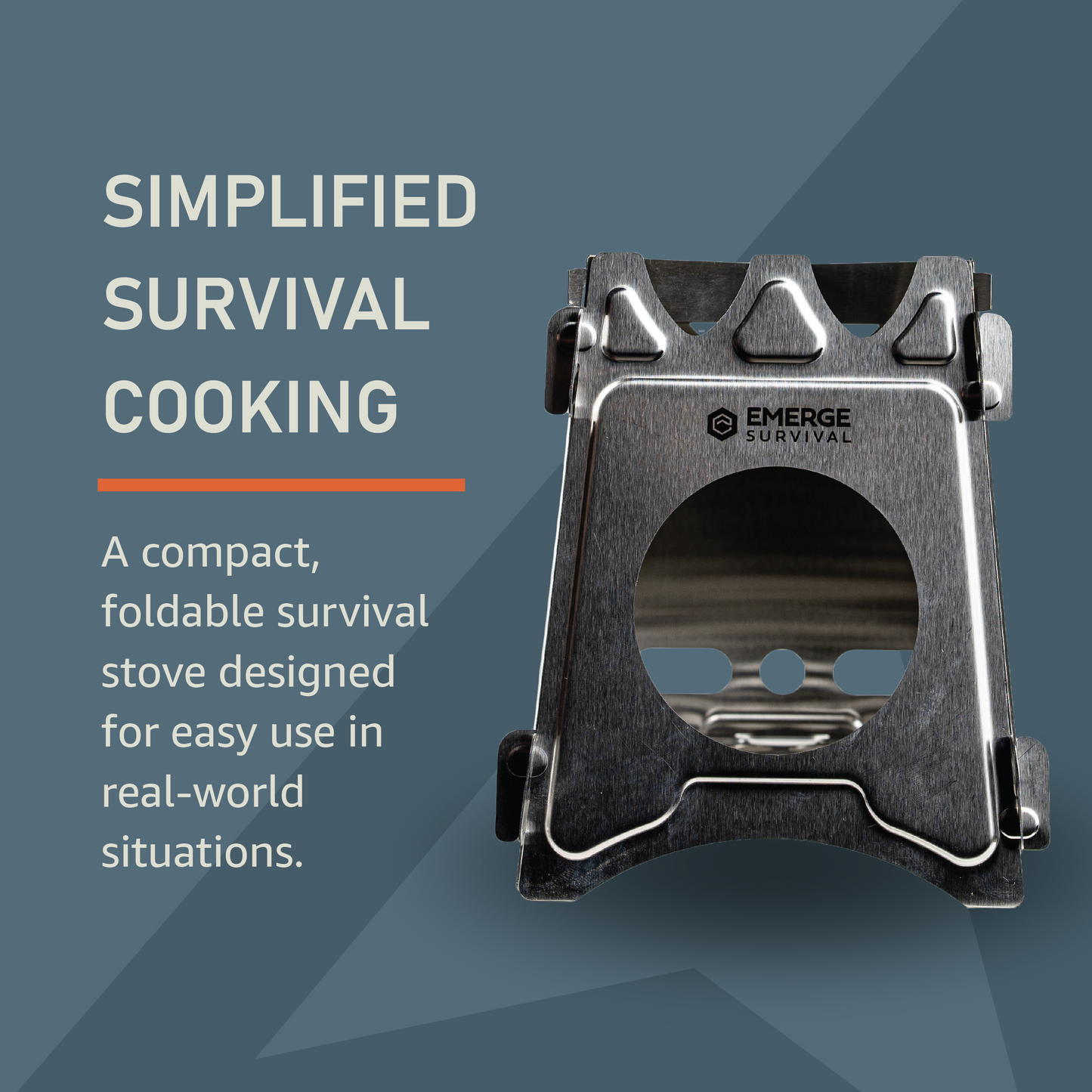 Collapsible Mini Stove Foldable Survival Stove Emerge