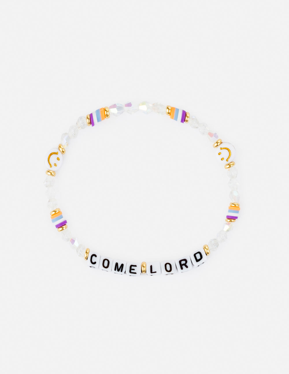 Come Lord Letter Bracelet Spiritual Jewelry Elevated Faith