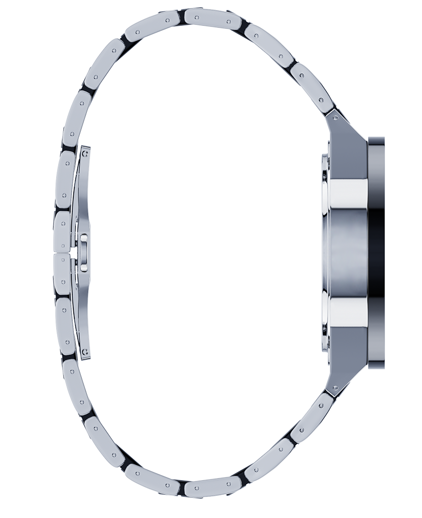 Commander Elite Silver Black Ceramic Watch Tier 1 Edition Rockwell