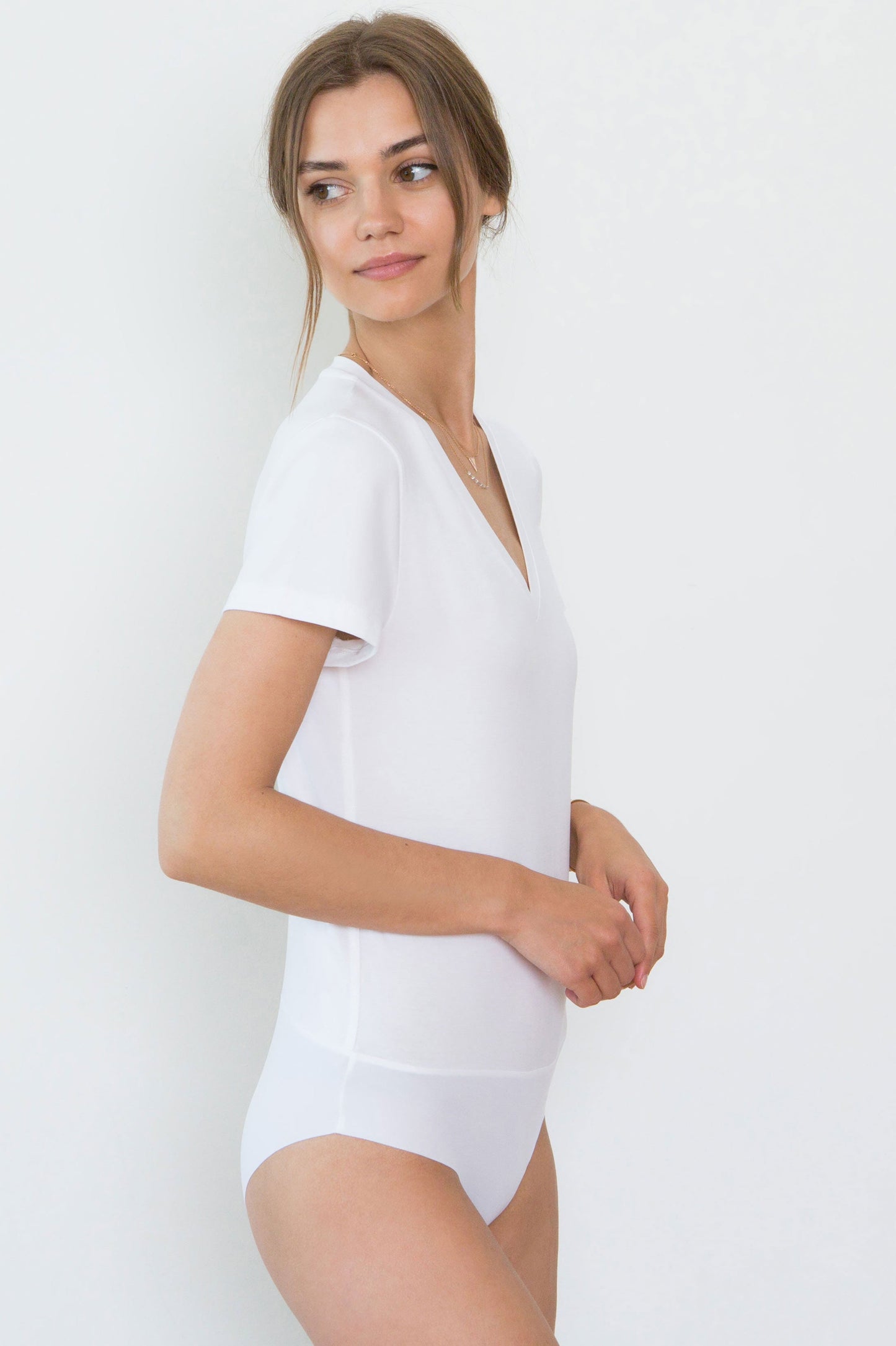 NORA ORGANIC COTTON V-NECK BODYSUIT BUNDLE