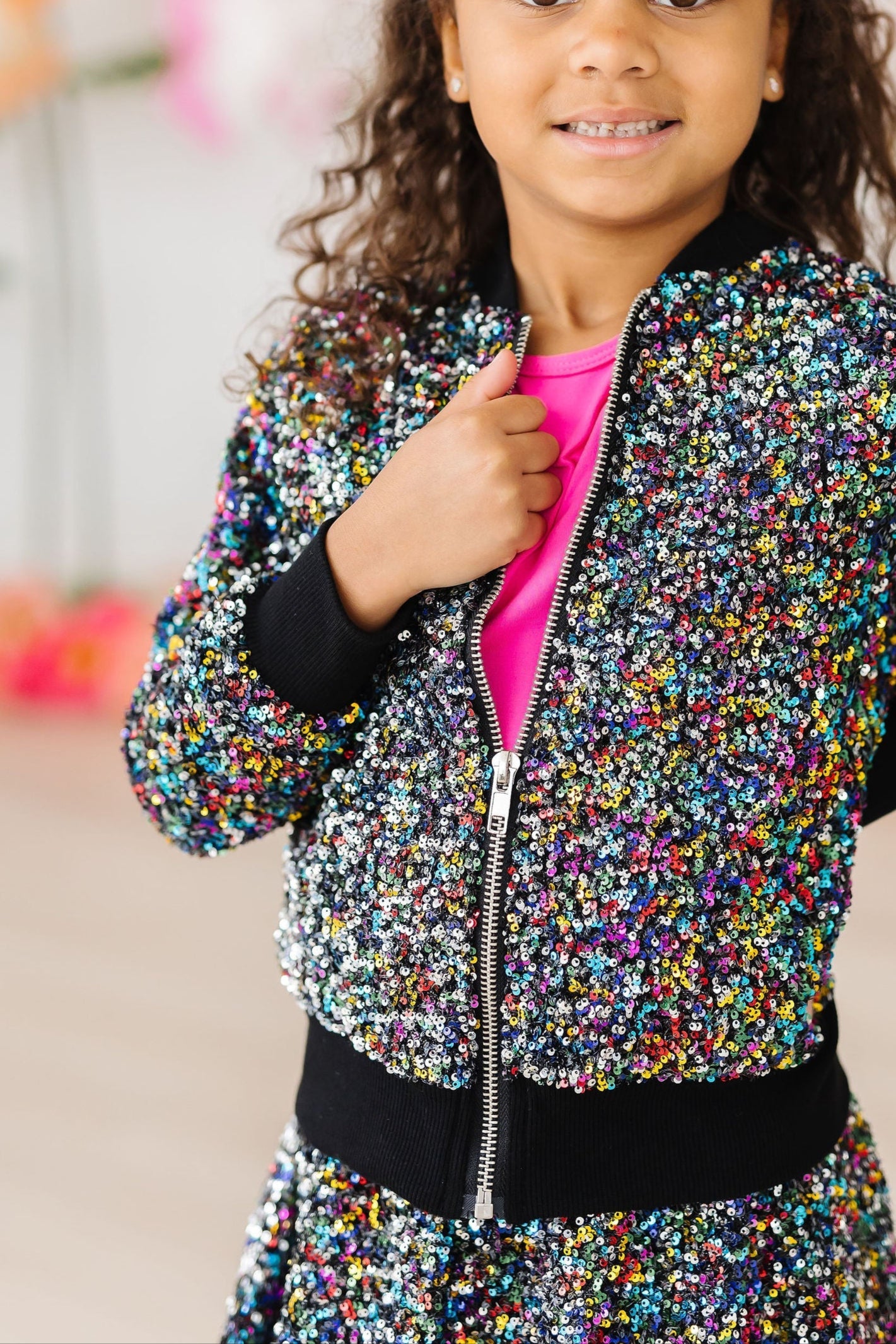 Confetti Sequin Sparkling Jacket Mila & Rose