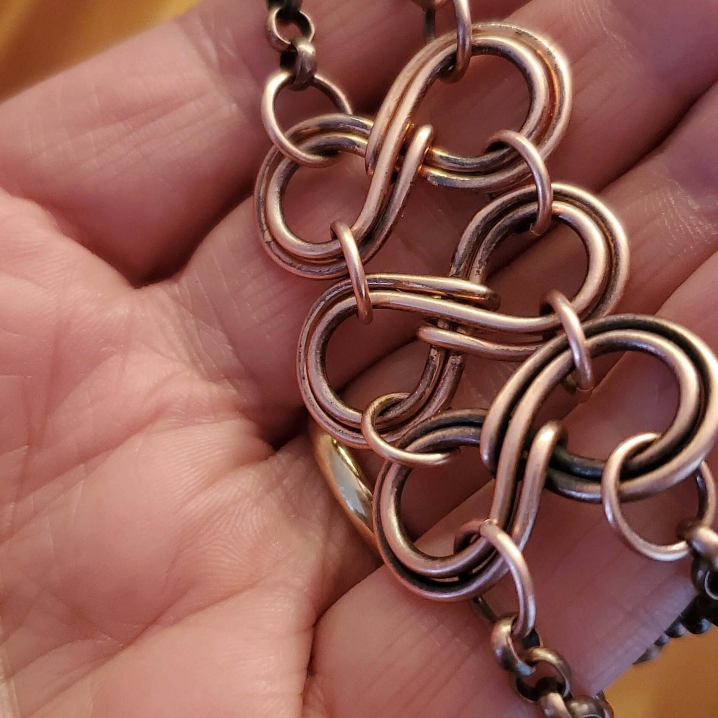 Copper Double Infinity Eternity Bracelet Alexa Martha