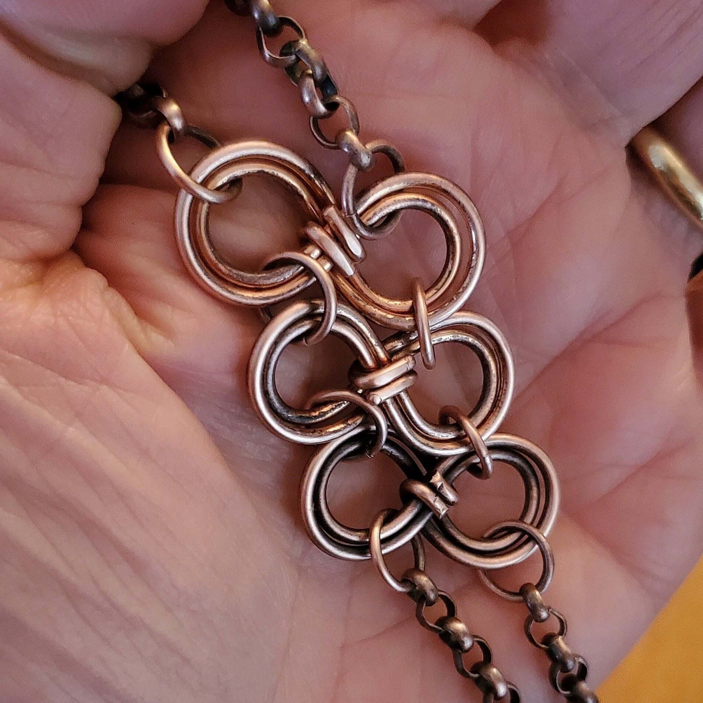 Copper Double Infinity Eternity Bracelet Alexa Martha