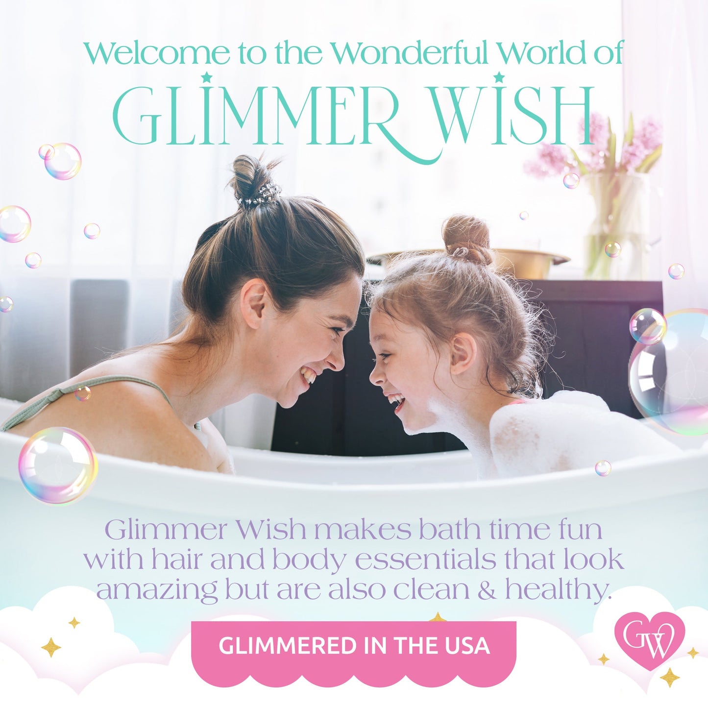 Mermaid Hair Detangling Mist Hair Care Glimmer Wish