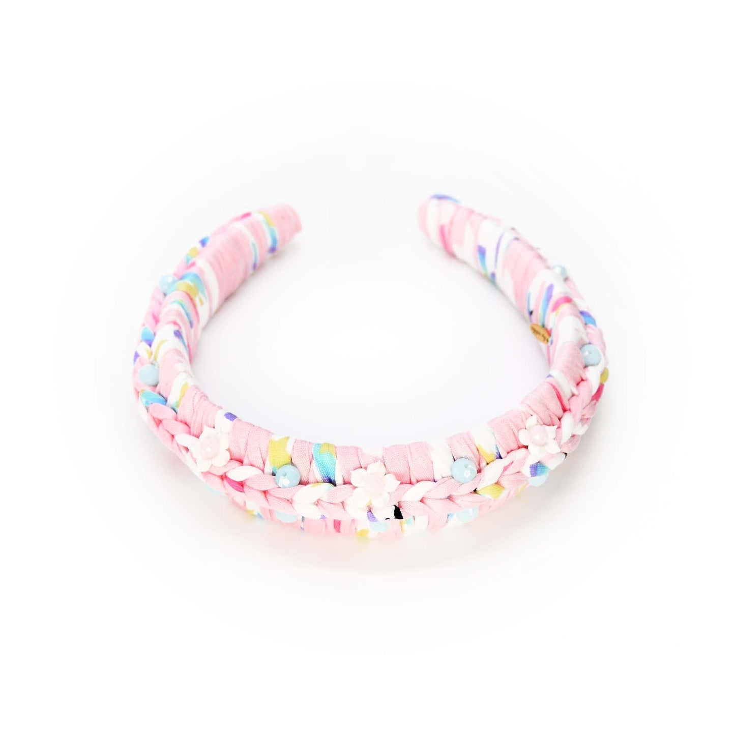 Cotton Candy Braided Cotton Yarn Headband ADIBA