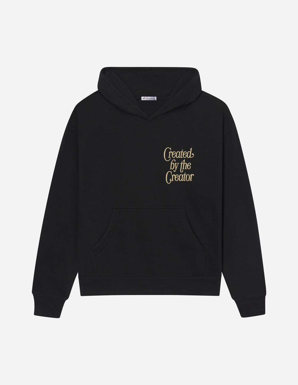 Created by the Creator Black Unisex Hoodie