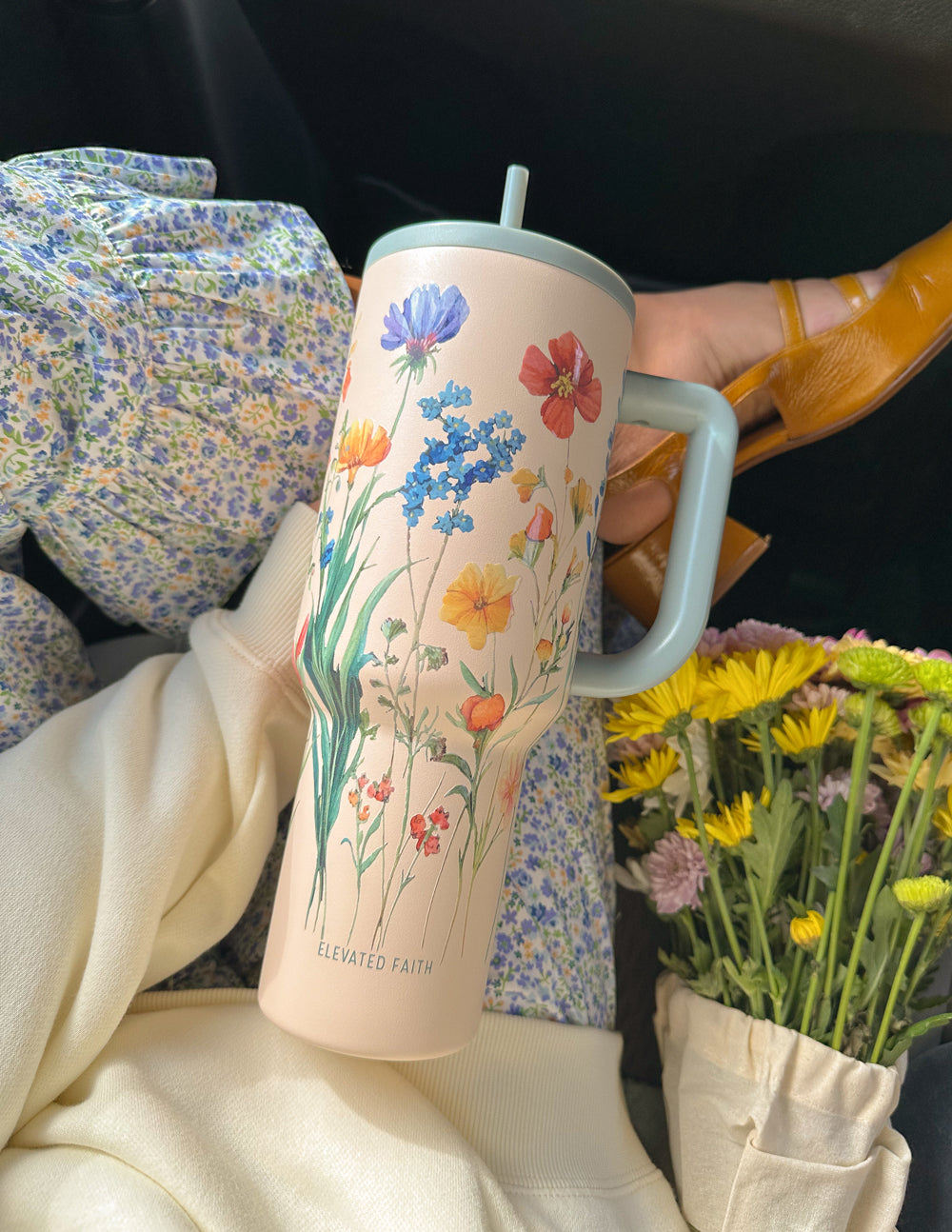 40 oz Leak-Proof Ascend Tumbler with Silicone Straw Creation