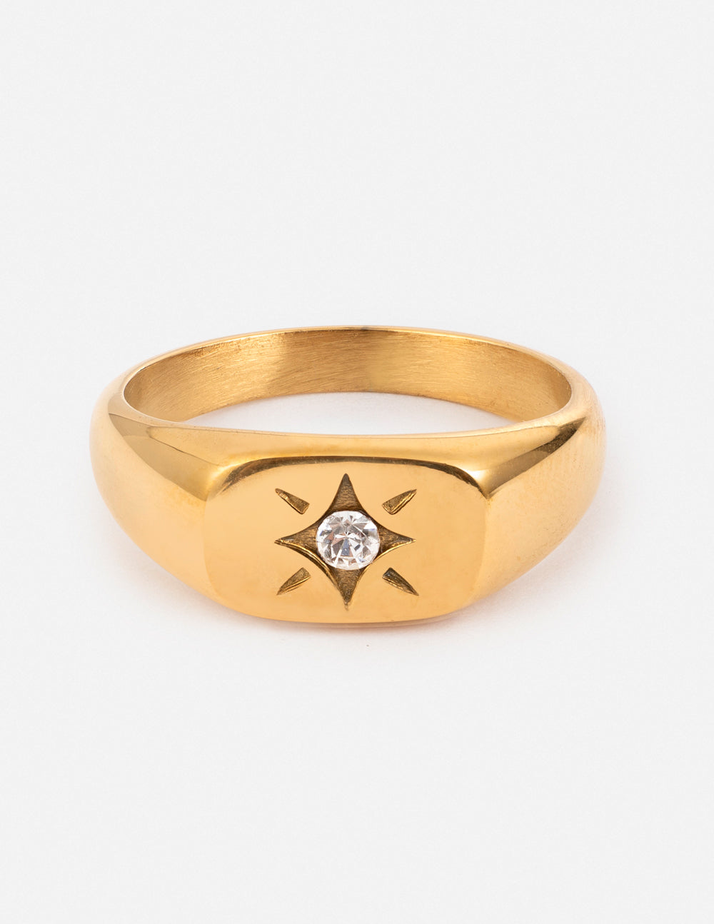 Creation Signet Ring Symbol of Faith Jewelry