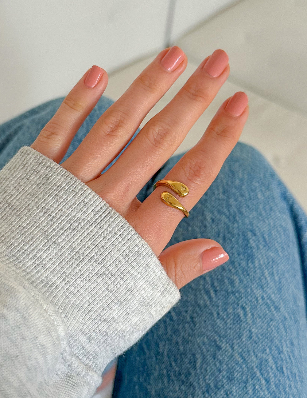 Cross Equals Love Signature Ring