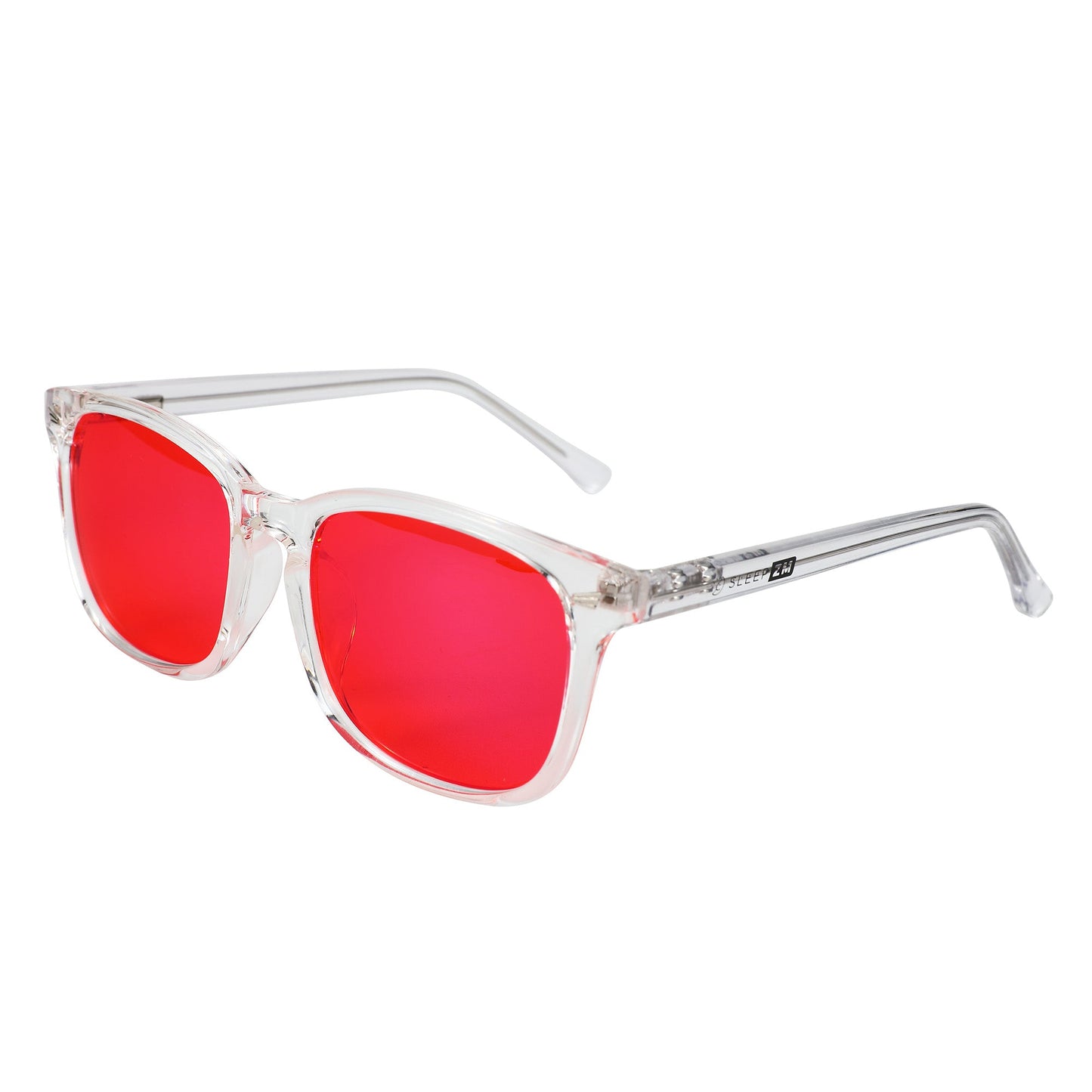 Blue Light Blocking Crystal Frame Wayfarer Glasses Night-time Max