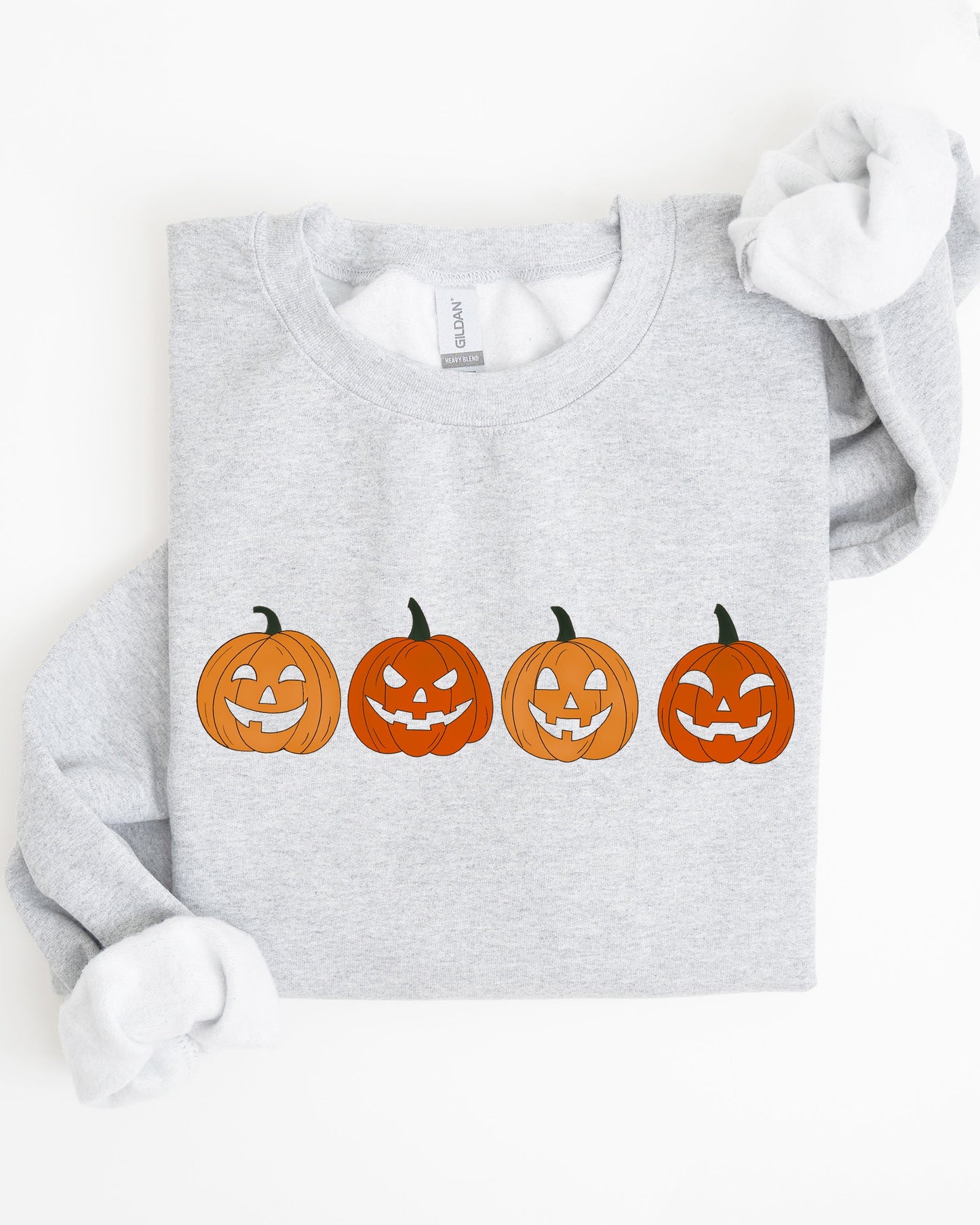 Cute Mini Pumpkins Retro Jack-o-lanterns Sweatshirt