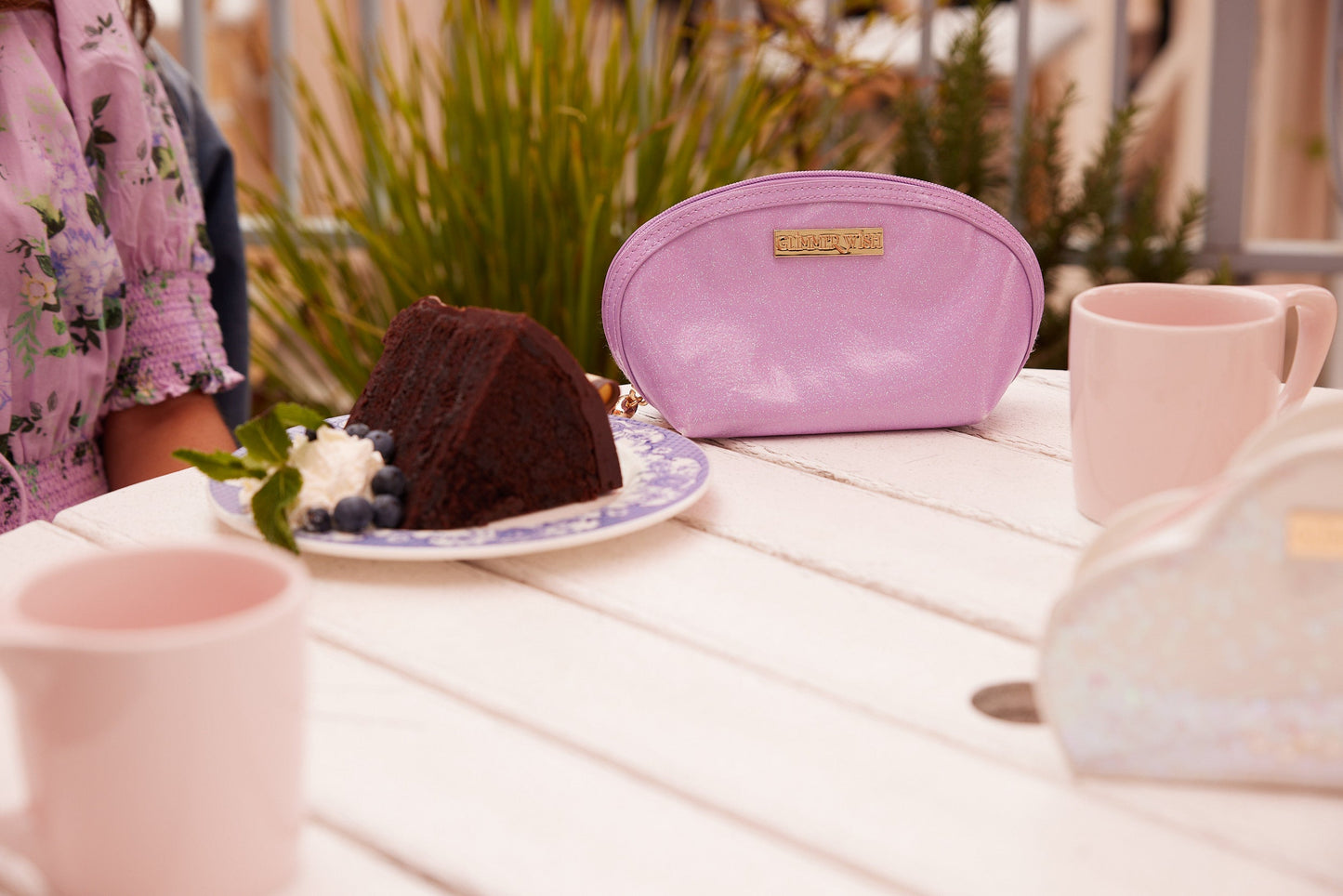 Mermaid Purple Pearl Pouch Purple Pearl Pouch Glimmer Wish