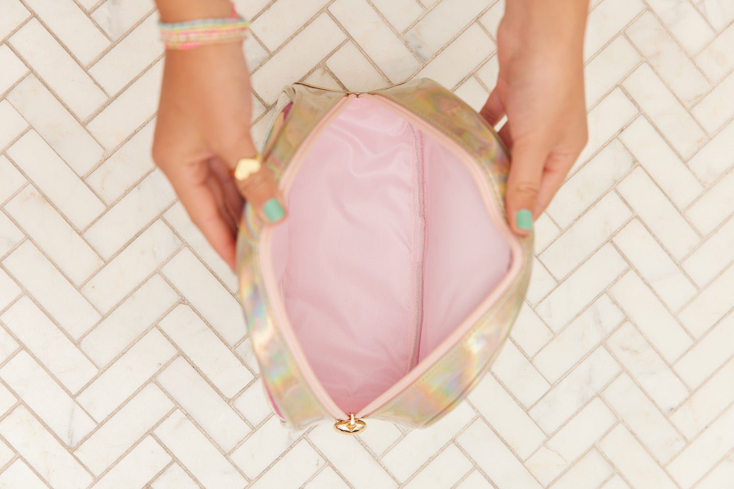 Unicorn Rainbow Key Attribute Cosmetic Bag Glimmer Wish