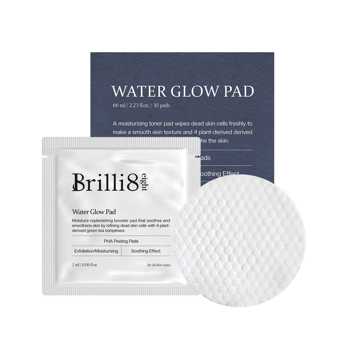 Water Glow Pad Hydrating Facial Pads 30ea Brillieight