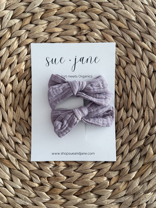 Orchard Organic Cotton Bows