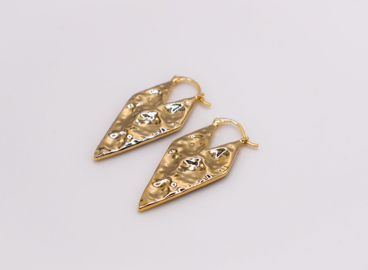 Gold Geometry Glam Modern Gold Geometric Earrings Le Reussi