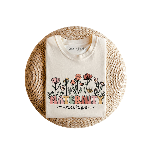 Maternity Nurse Organic Cotton Tee