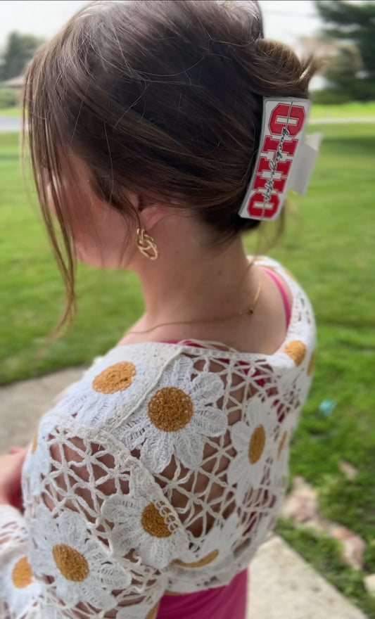 Waterproof Design Claw Clips Hair Accessories