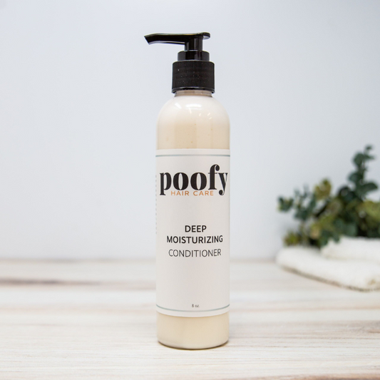 Deep Moisturizing Conditioner Hydrating Hair Treatment Poofy Organics