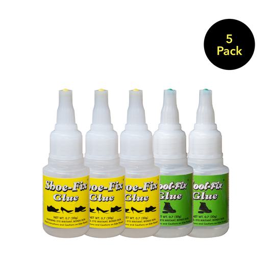 DIY 5-Pack Factory Damaged Boot-Fix and Shoe-Fix Glue