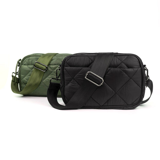 Puffer Quilted Crossbody Bag The Jamie Babs+Birdie