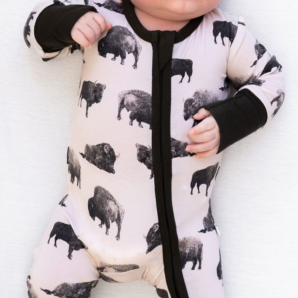 Bamboo Convertible Footie Soft One-Piece Laree + Co.