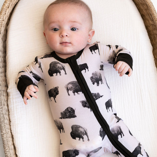 Bamboo Convertible Footie Soft One-Piece Laree + Co.