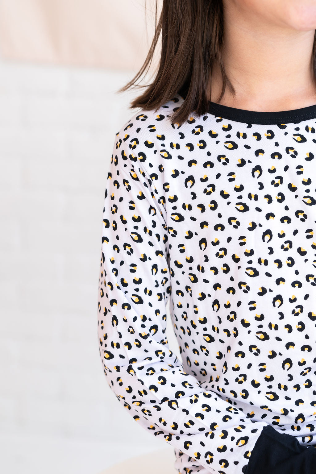 Allie Leopard Bamboo Long Sleeve 2-Piece Set