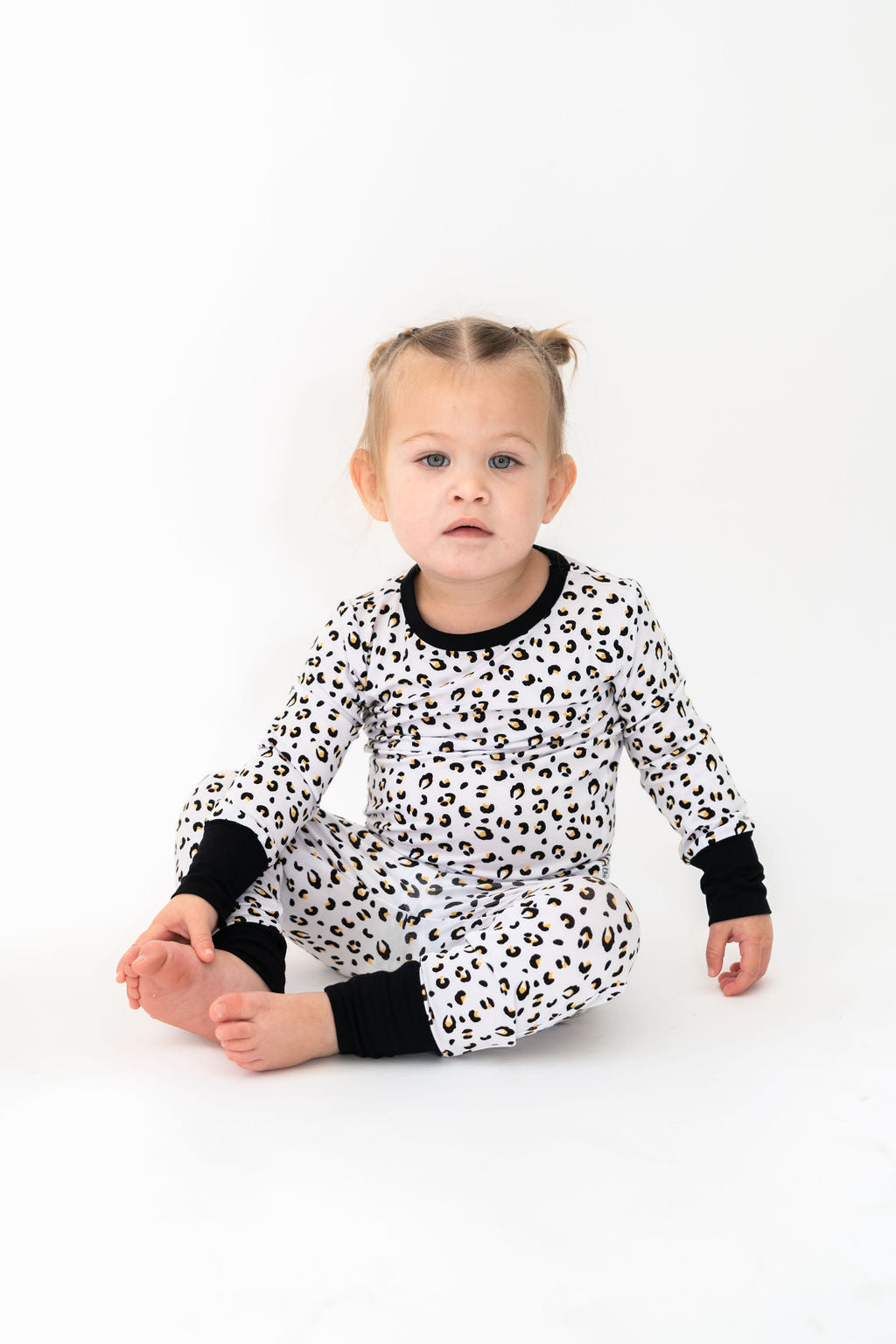 Allie Leopard Bamboo Long Sleeve 2-Piece Set