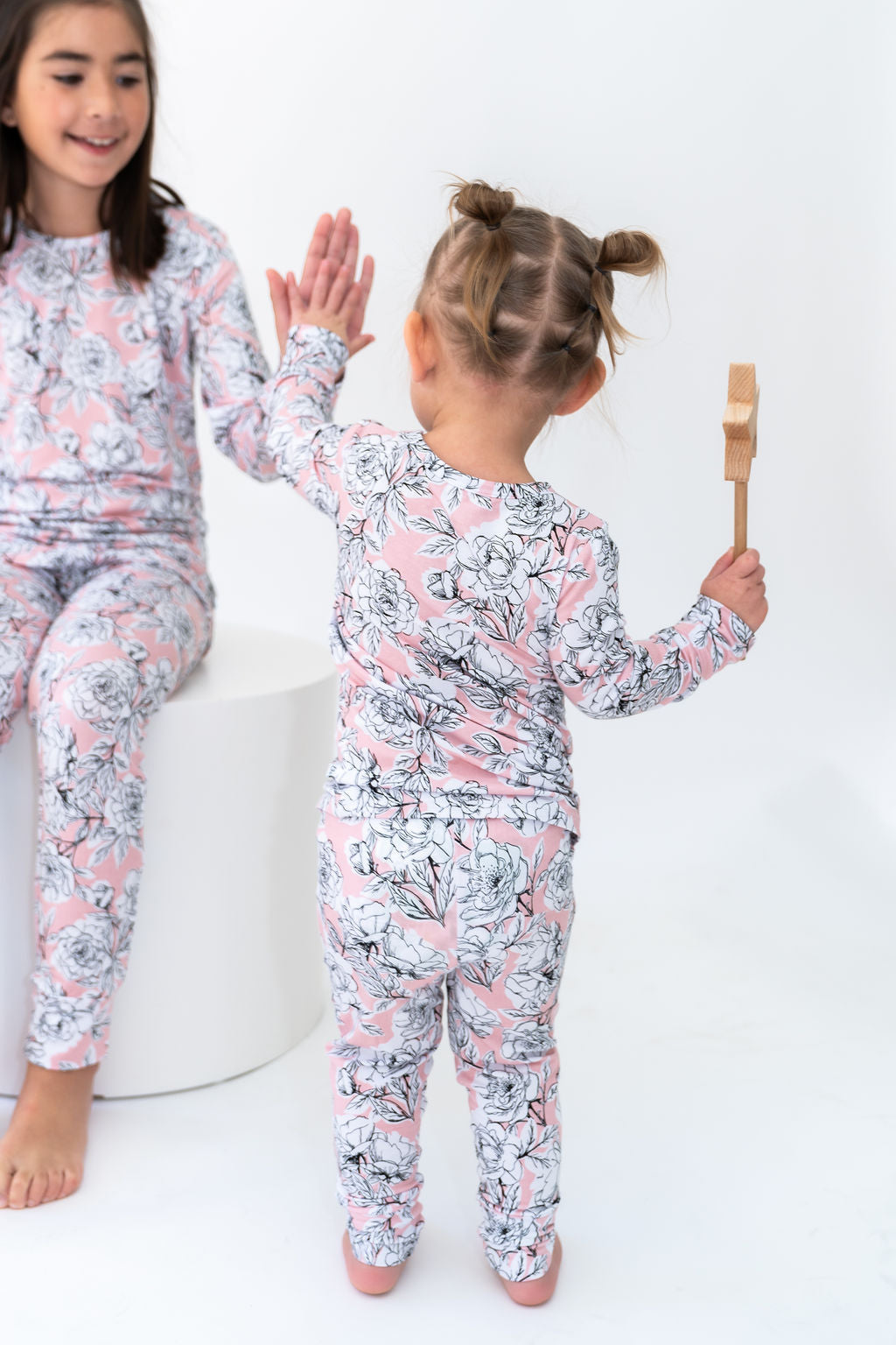 Allie Floral Bamboo Long Sleeve 2-Piece Set
