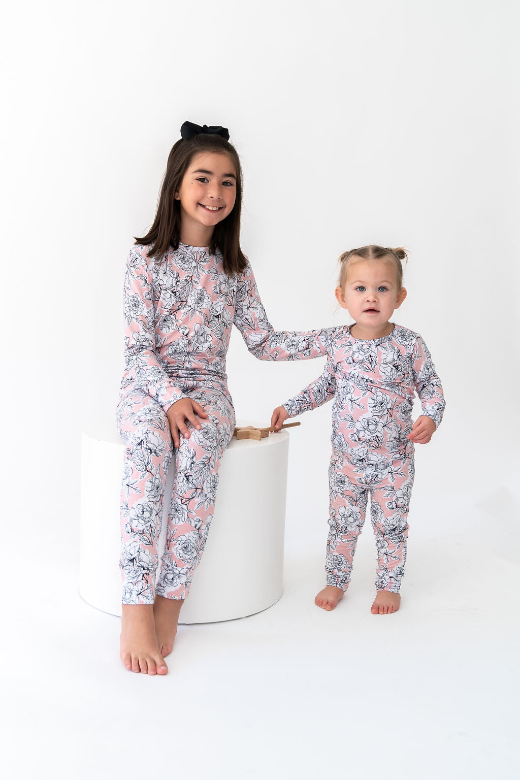 Allie Floral Bamboo Long Sleeve 2-Piece Set