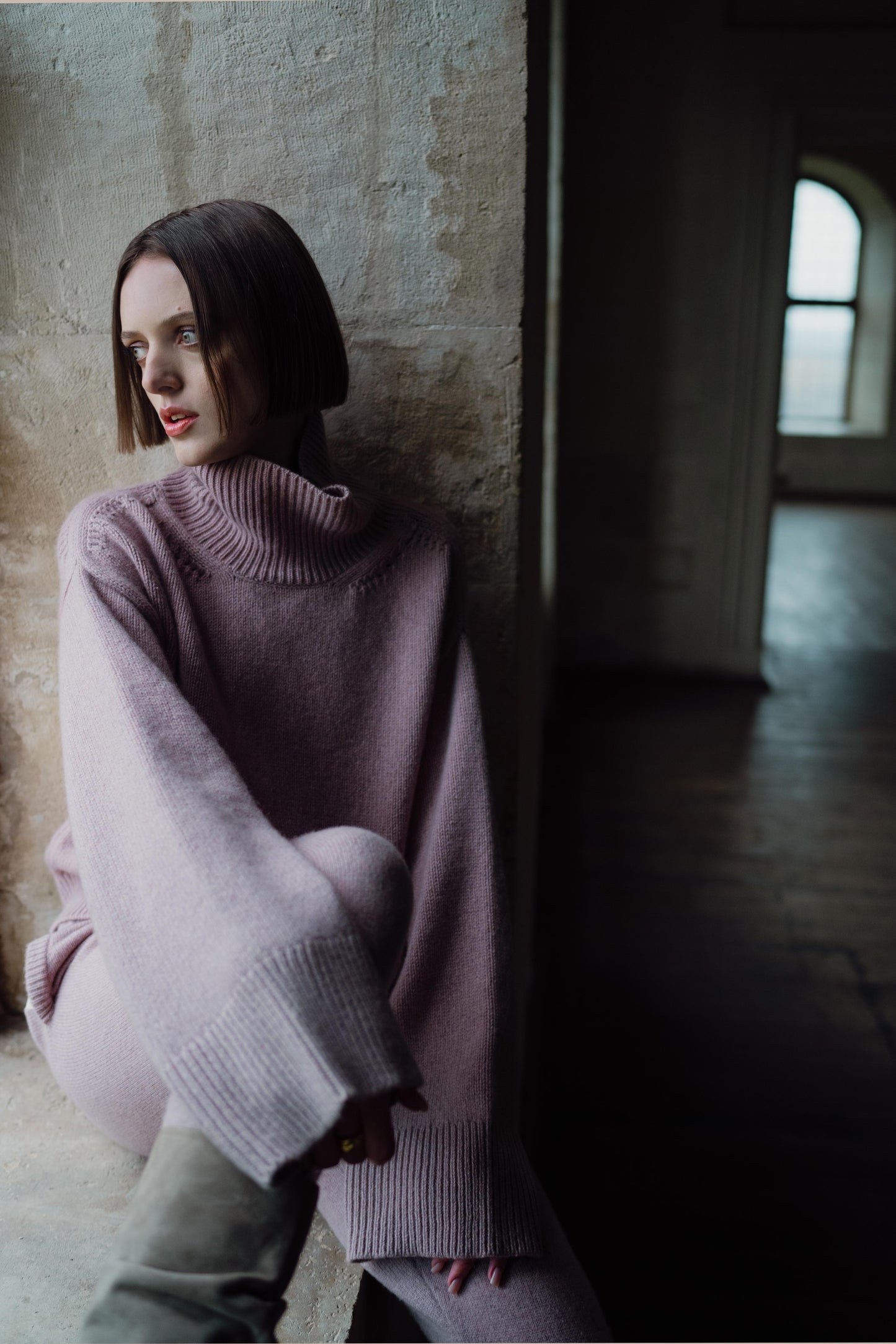 Cashmere Pullover Dropped Shoulder Sweater CIO Iconoclast Studio