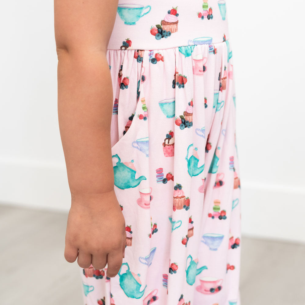 Leggy Romper Bamboo Wide-Leg Romper Lillian's Garden