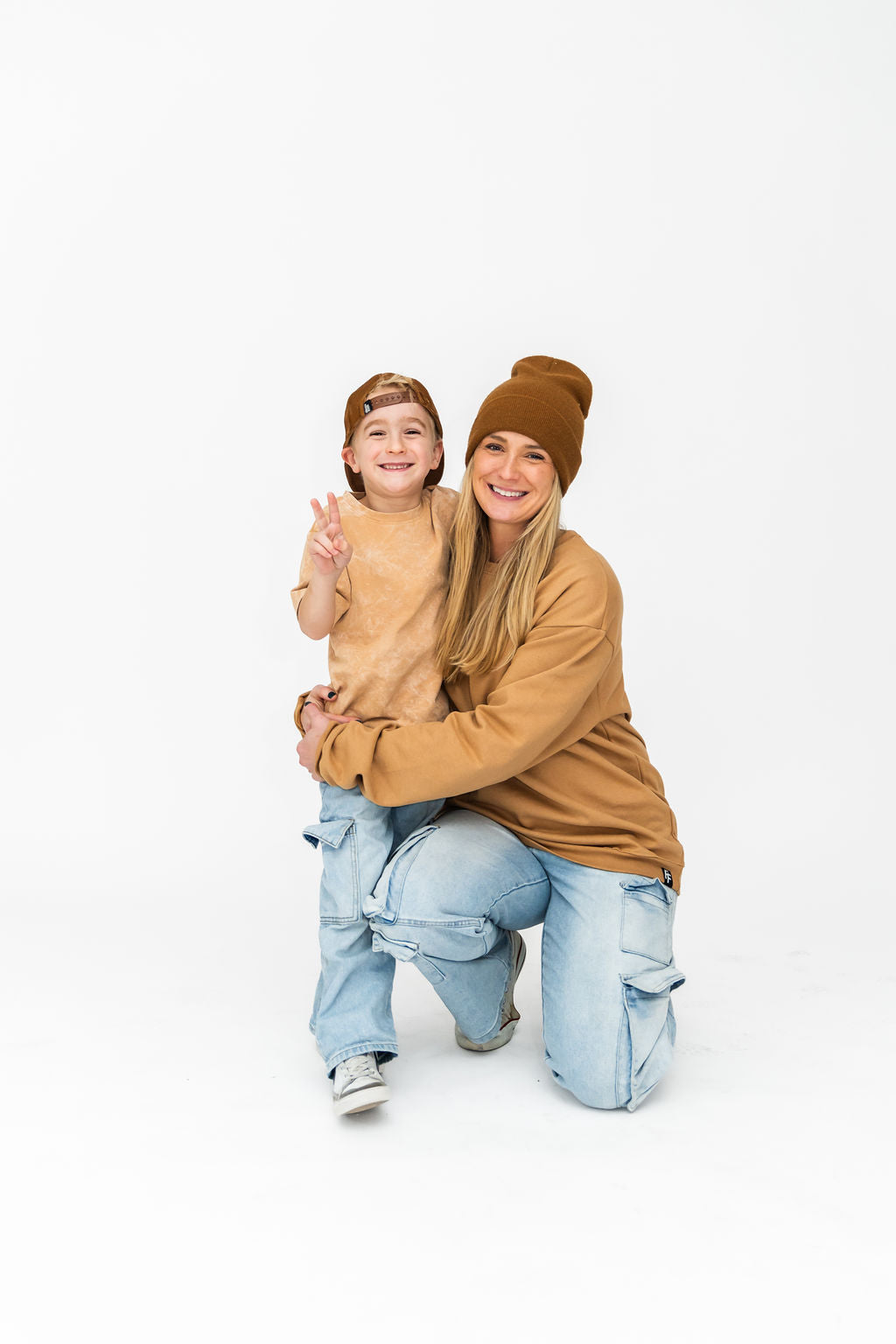 Honey Adult Cotton Blend Sweatshirt Flint + Fray