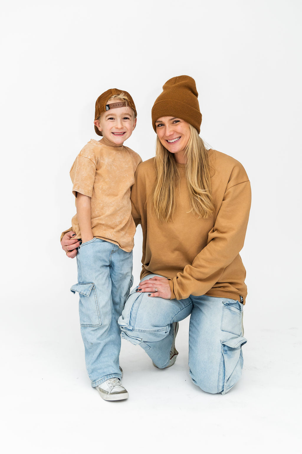 Honey Adult Cotton Blend Sweatshirt Flint + Fray