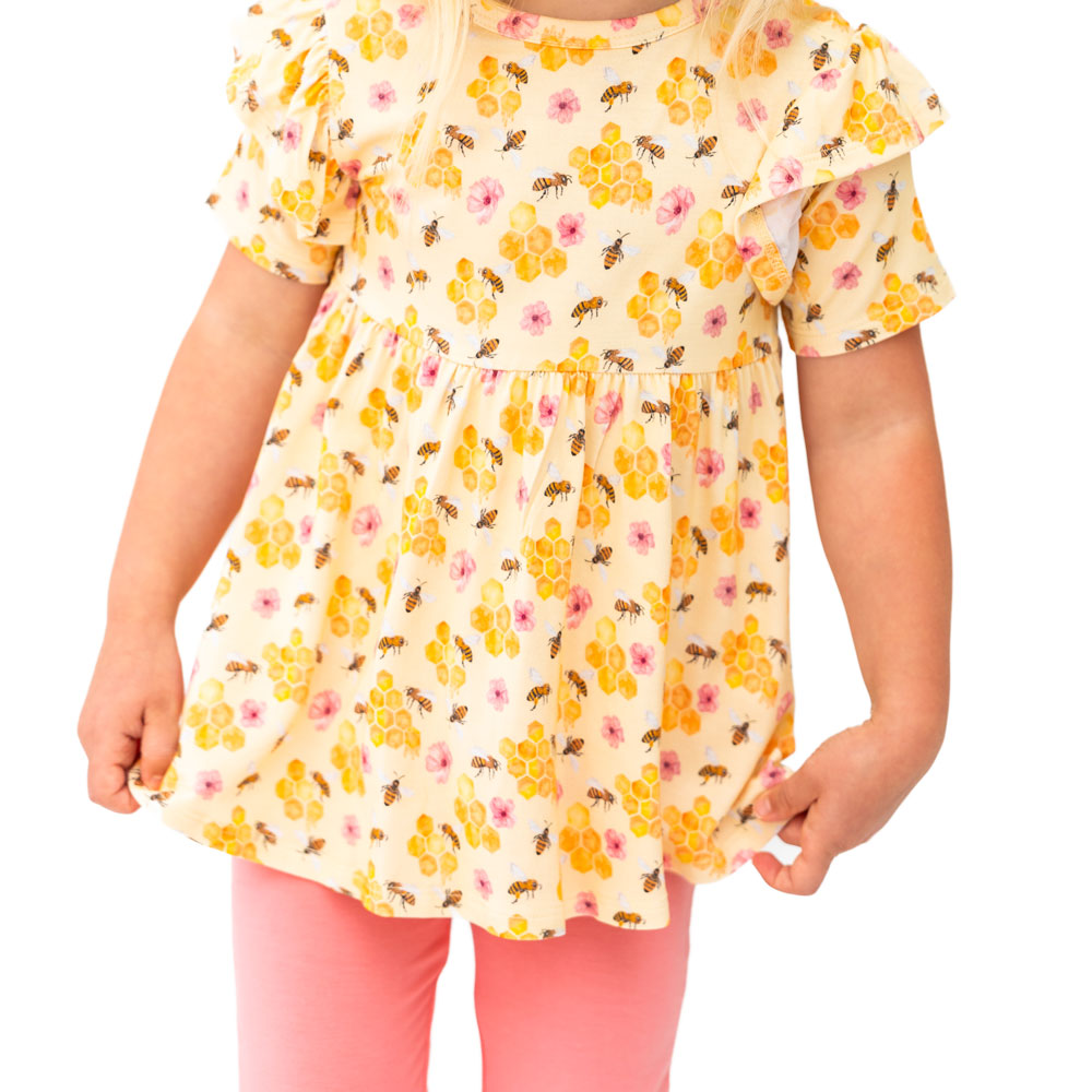 Bamboo Short Sleeve Tunic Legging Set BellaGrace