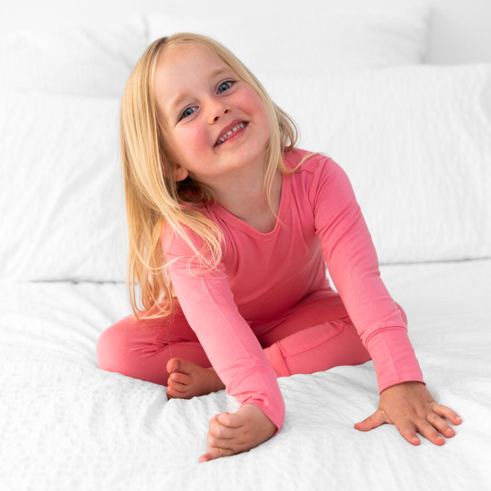 Blossom Solid Bamboo Long Sleeve 2-Piece Set